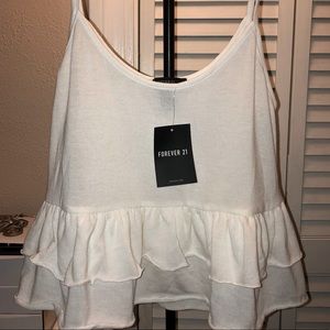 NWT Forever 21 Crop Tank Top - Size S